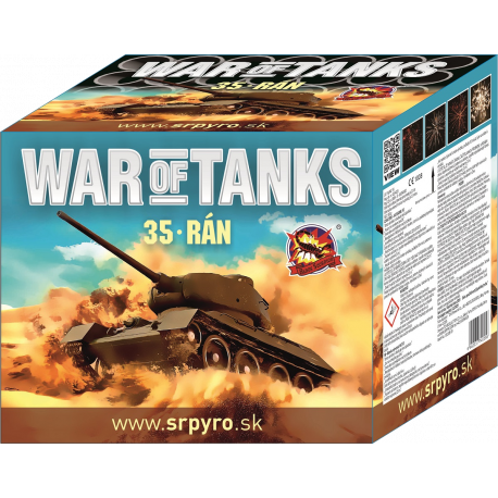 Tűzijáték telep War of tanks 35 lövés