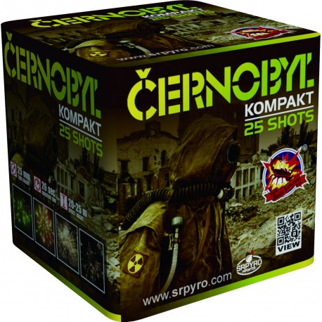 Tűzijáték telep Černobyl 25 loves