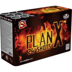 Tűzijáték telep Plan X 24 lövés 36mm