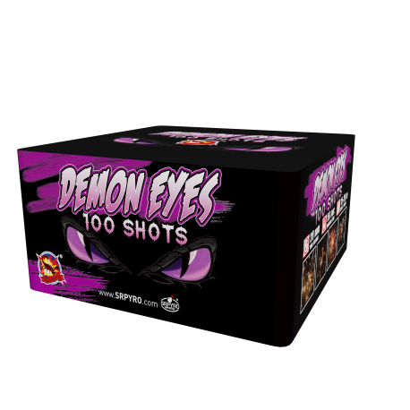 Tűzijáték telep Demon eyes 100 lövés 20mm