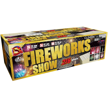 Fireworks Show 216 lövés 20mm