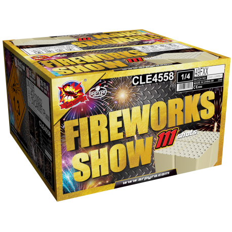 Fireworks Show 111 lövés 20- 25 mm
