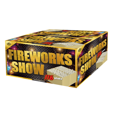 Tűzijáték Fireworks Show 116 lövés 30-48mm