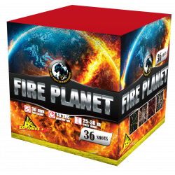 Tűzijáték Fire planet 36 lövés 30mm 1db