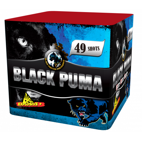 Ohňostroj Black puma 49ran 30mm 1ks